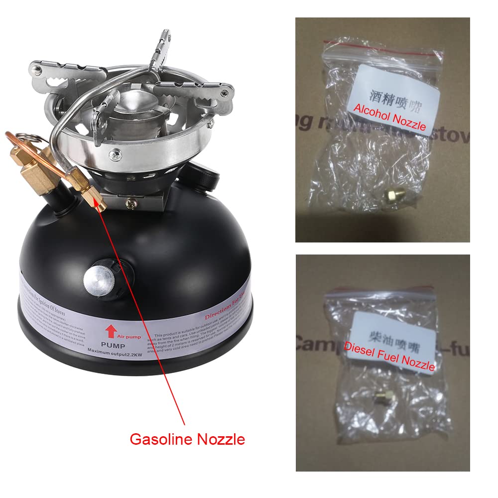 HUIOP gasoline stove fuel-funnel included for clean fueling