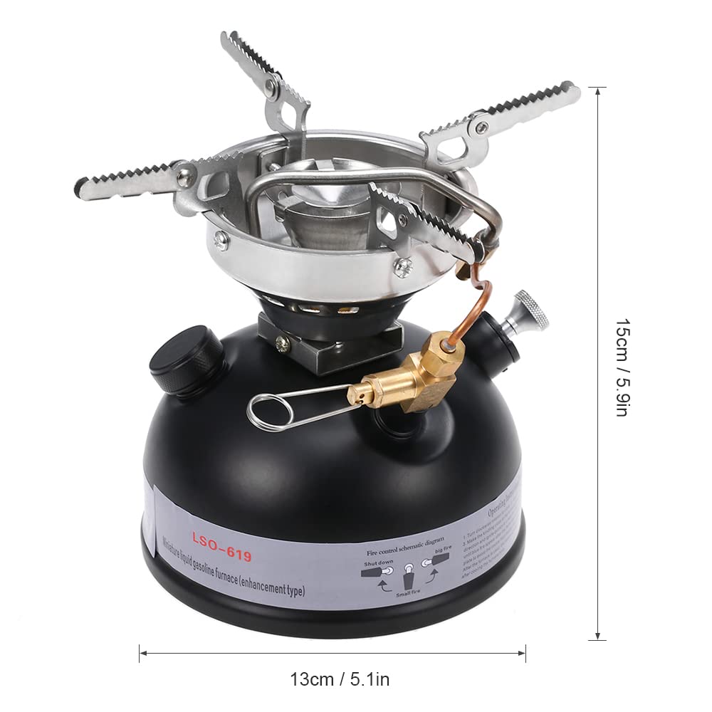 HUIOP gasoline stove wind-baffles ensure reliable flame in wind