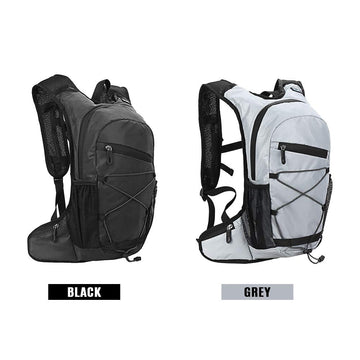 Adjustable straps on HUIOP hydration backpack for a personalized fit.