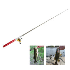 HUIOP mini telescopic rod closed for pocket-ready convenience