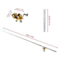 HUIOP Pocket Pen reel assembly with smooth operation.