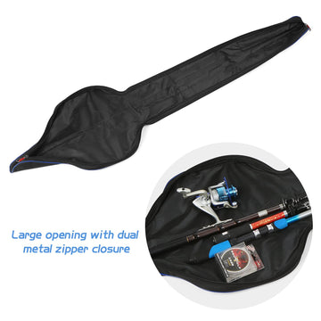 HUIOP 63-inch capacity fits one or two rods with reels securely