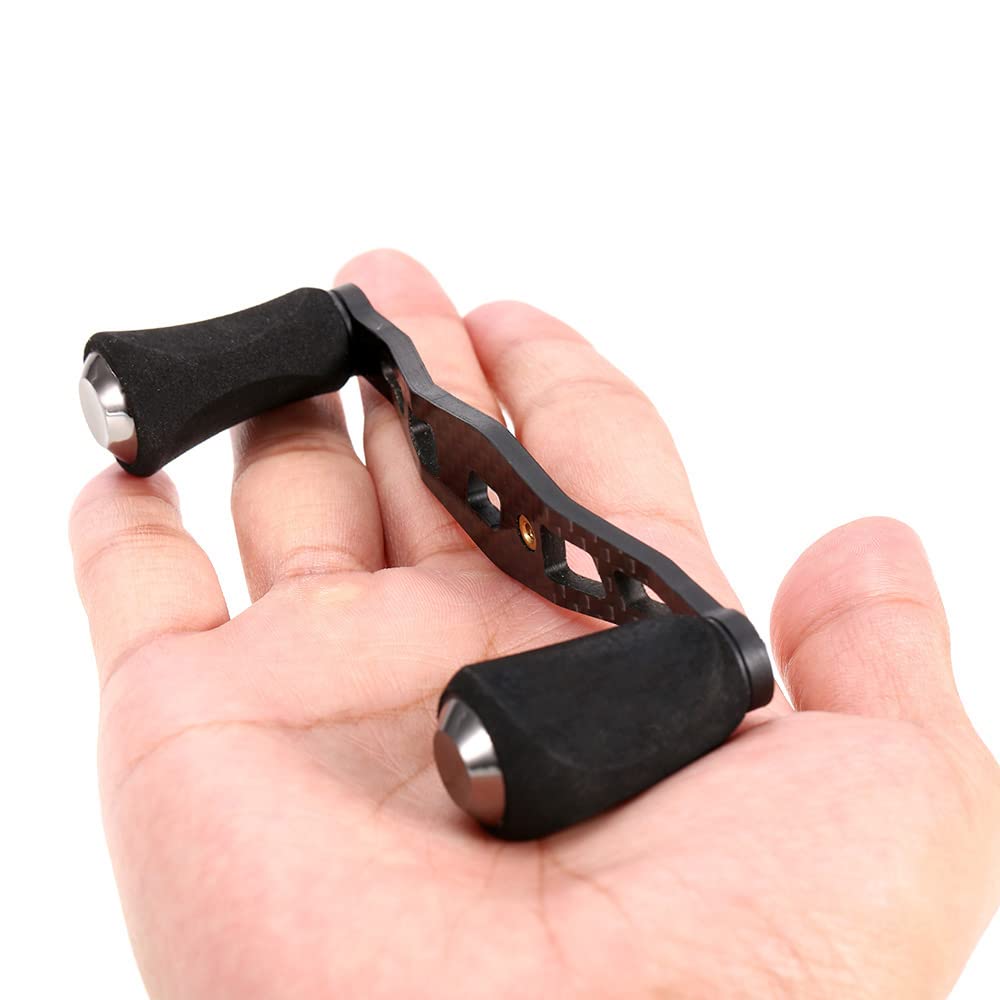 Packaging: fishing reel handle with accessories