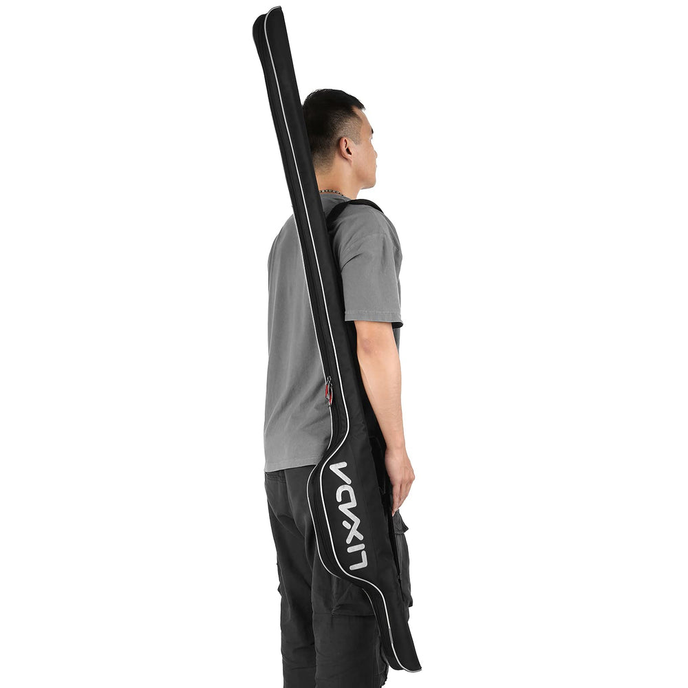 HUIOP spacious storage for rods and accessories in one bag.