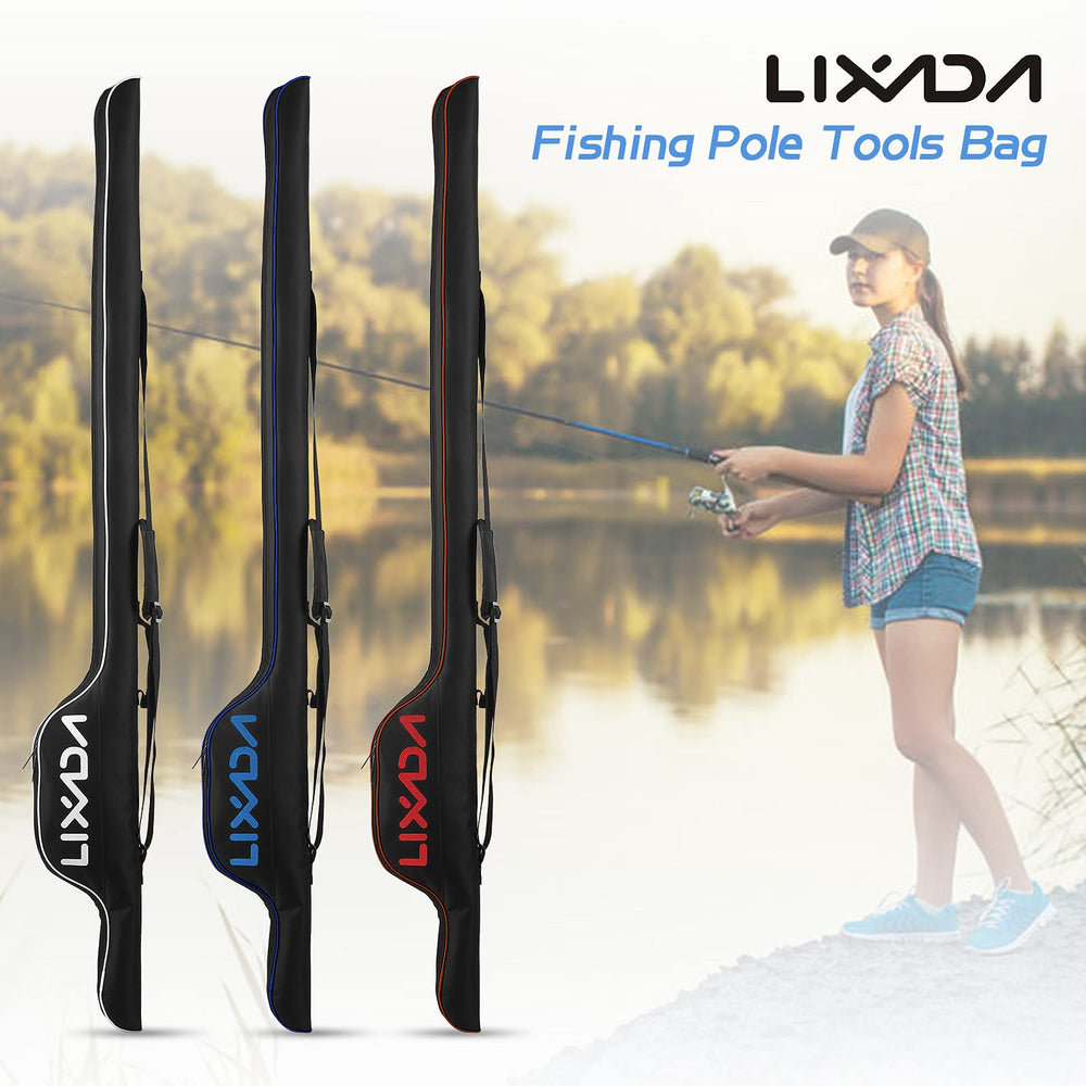HUIOP soft lining protects rods and reels during transit.