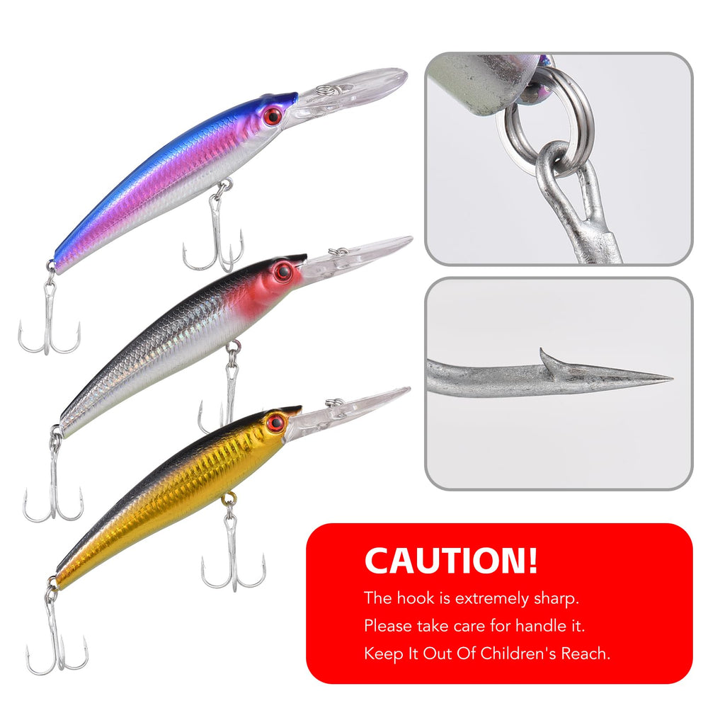 HUIOP versatile lure for saltwater and freshwater angling