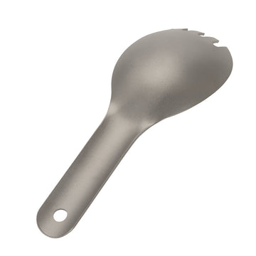HUIOP corrosion-resistant spork offers dependable performance on trails.