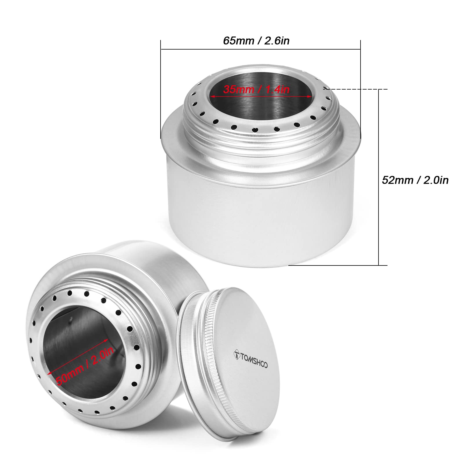 HUIOP Stove top holes detail highlights flame efficiency for quick boiling and cooking.