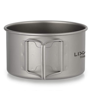 HUIOP titanium bowl as versatile picnic dishware for fresh meals.