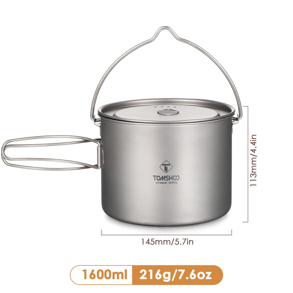 HUIOP pot foldable handle in action showing space-saving design.