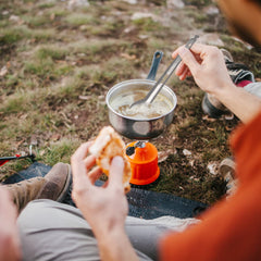 HUIOP Titanium Tongs offer a secure grip thanks to the sandblasted surface during grilling.