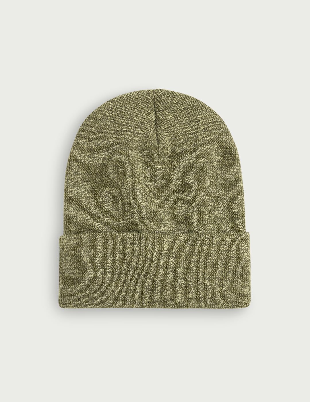 HUK embossed beanie logo detail highlights subtle branding and style