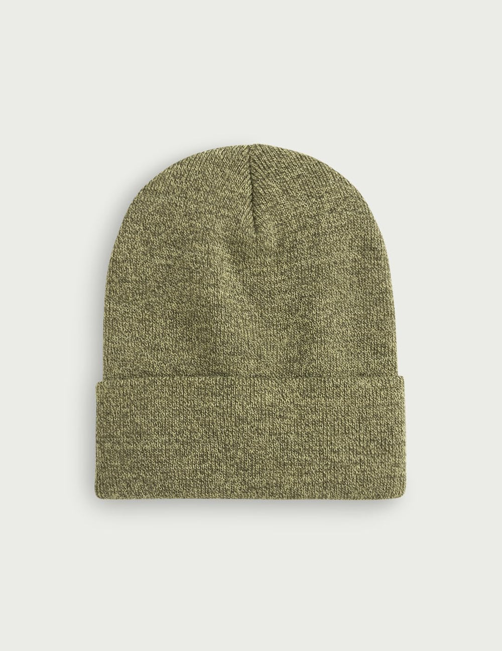 HUK embossed beanie logo detail highlights subtle branding and style