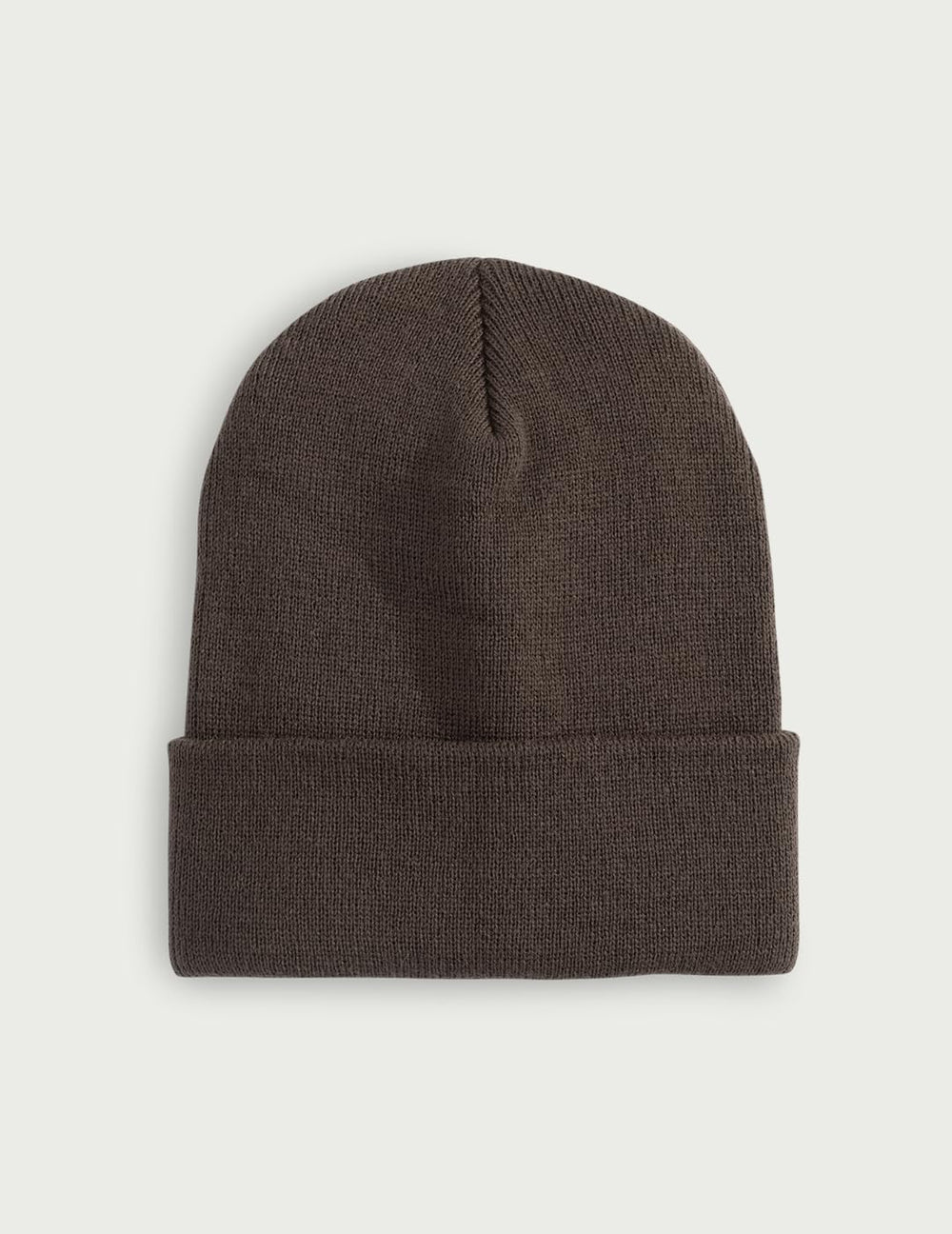 HUK embossed beanie product image emphasizing cozy comfort in chilly conditions