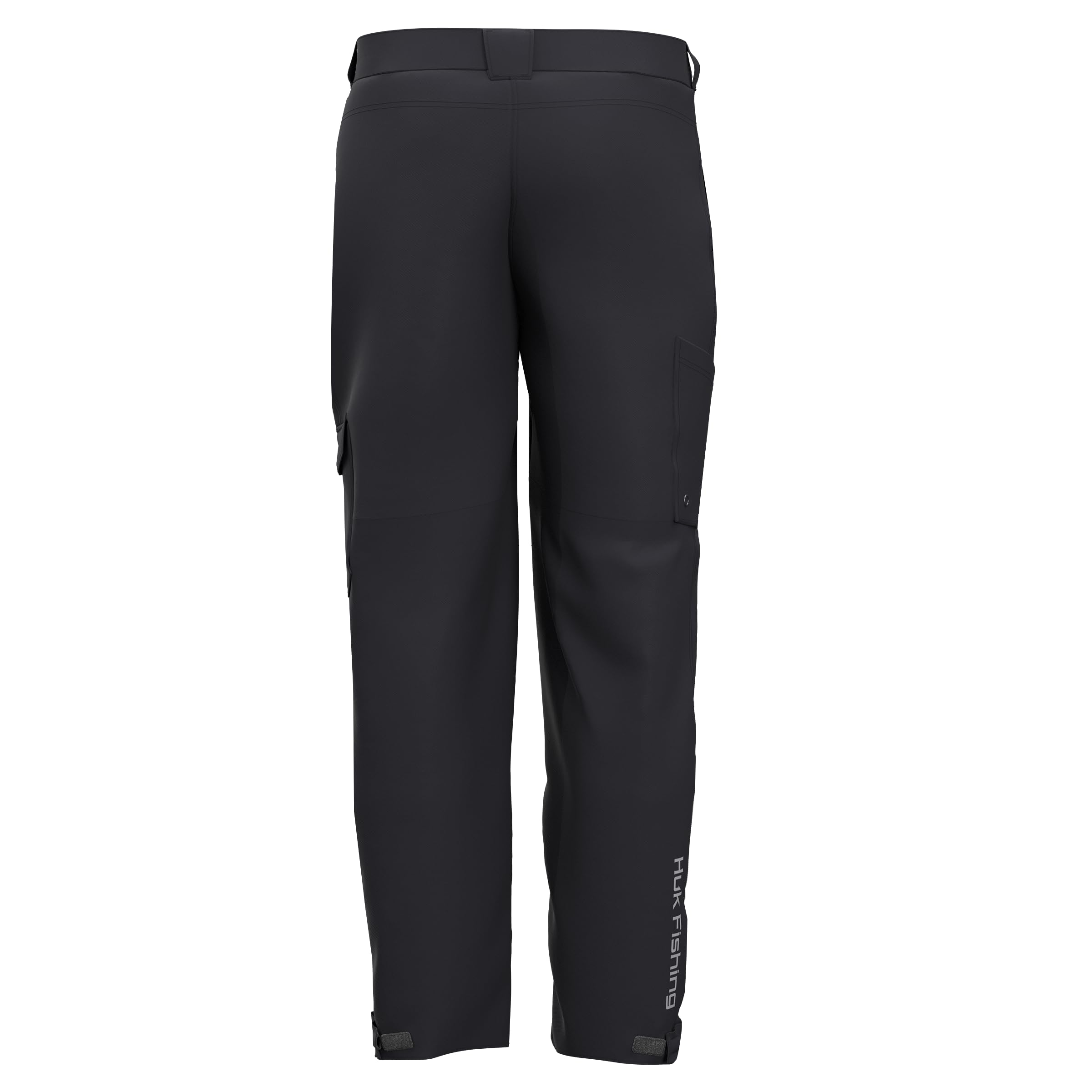 HUK Grand Banks pant leg cuff zip for adjustable fit in variable weather