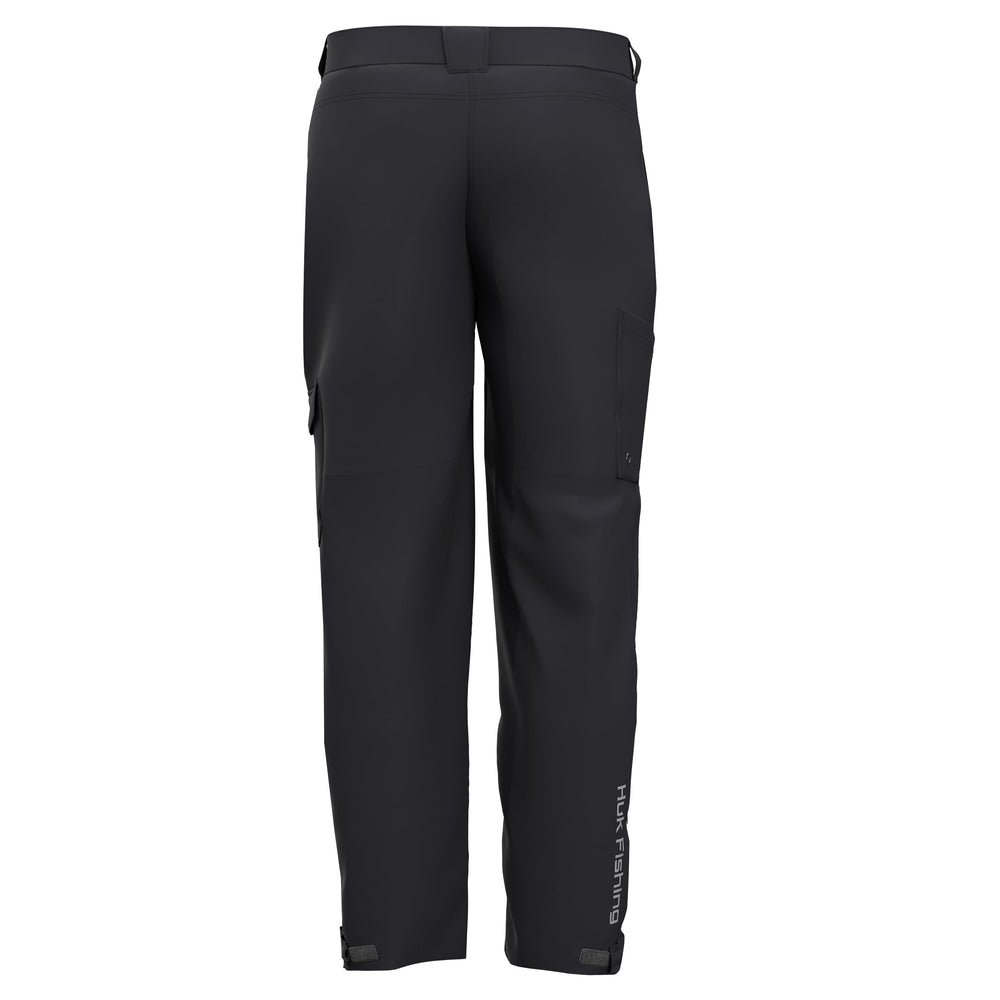 HUK Grand Banks pant leg cuff zip for adjustable fit in variable weather