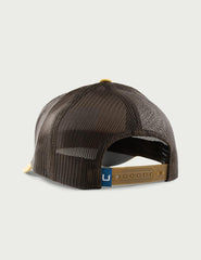 HUK Kids Trucker Hat anti-glare visor reduces glare for sunny days on and off the water