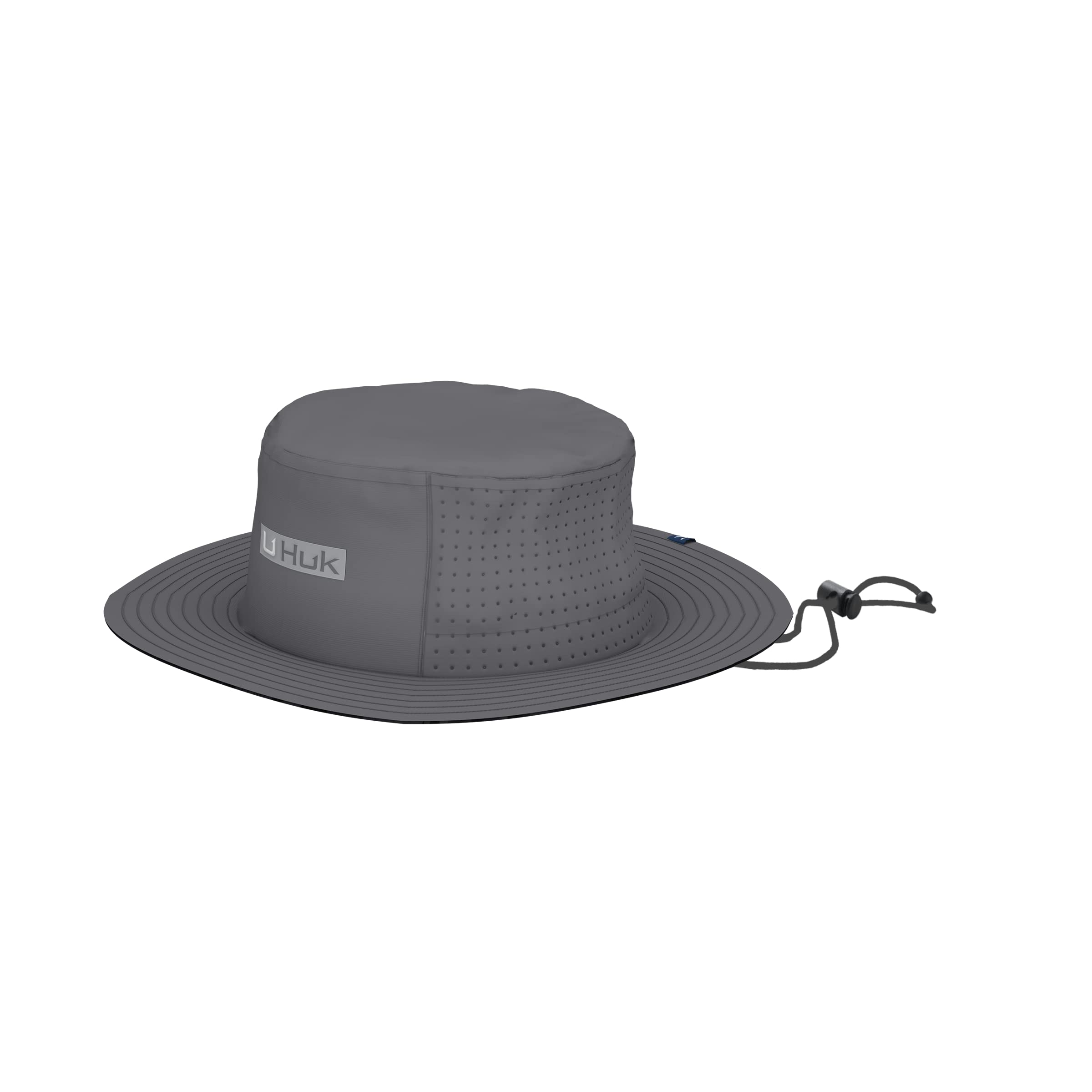 HUK Performance Bucket Hat with full-brim sun protection for all-day fishing comfort.