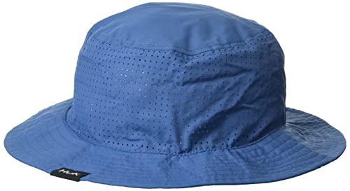 Huk bucket hat with laser perforated panels boosting breathability in hot conditions