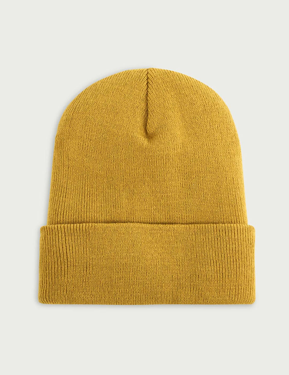 HUK Beanie ribbed cuff secures a snug fit in cold conditions.