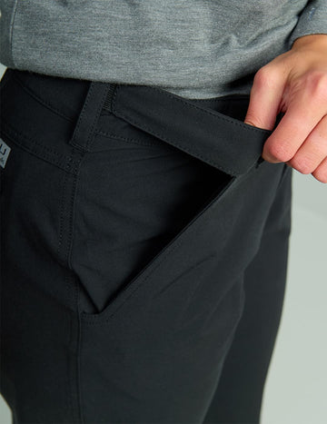 HUK Women's Next Level Pant cargo pocket pant designed for gear organization on the water