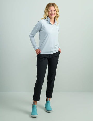 HUK Women's Next Level Pant plier pocket pant for easy tool access during fishing