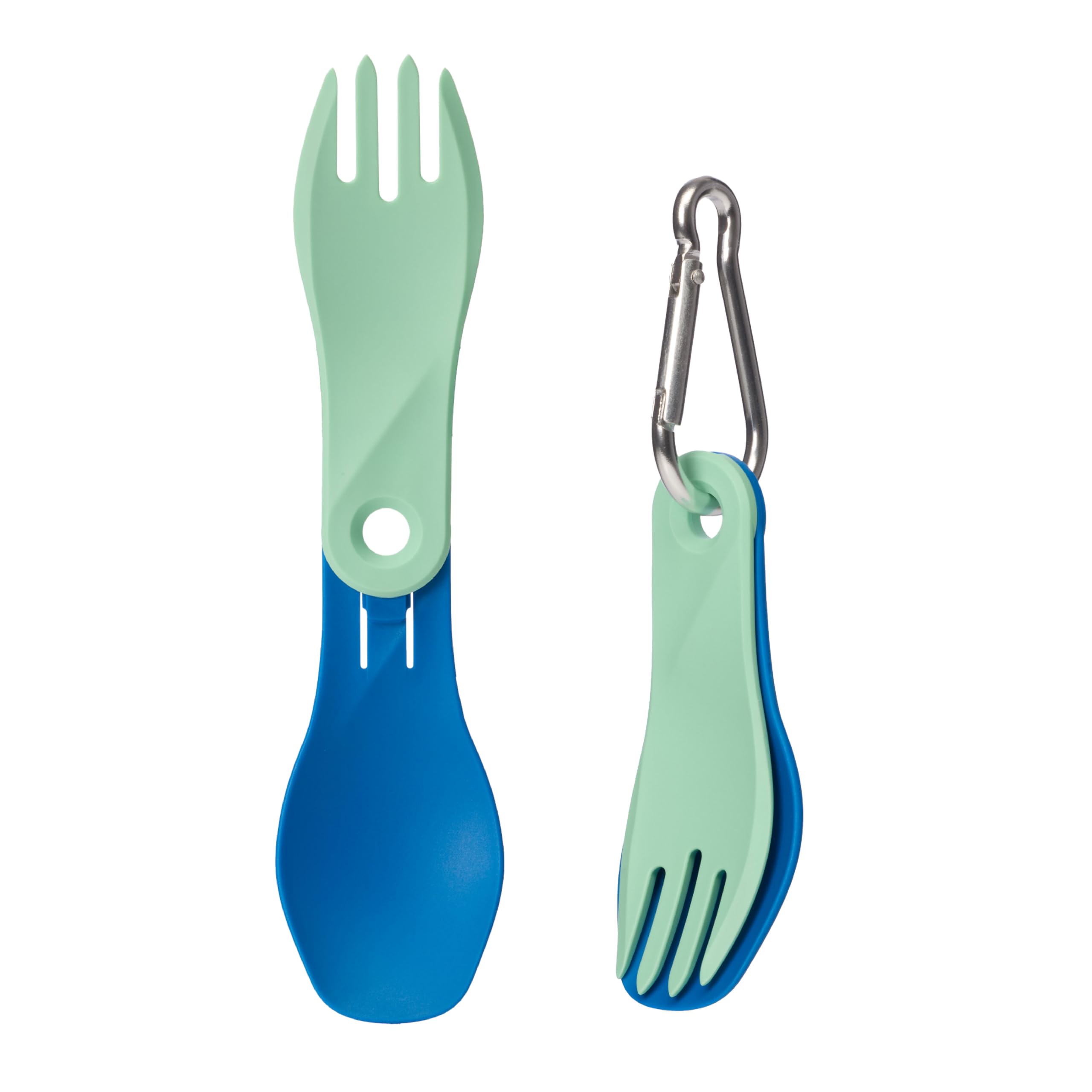 humangear GoBites Bio Spin folding-spork ideal for compact travel meals