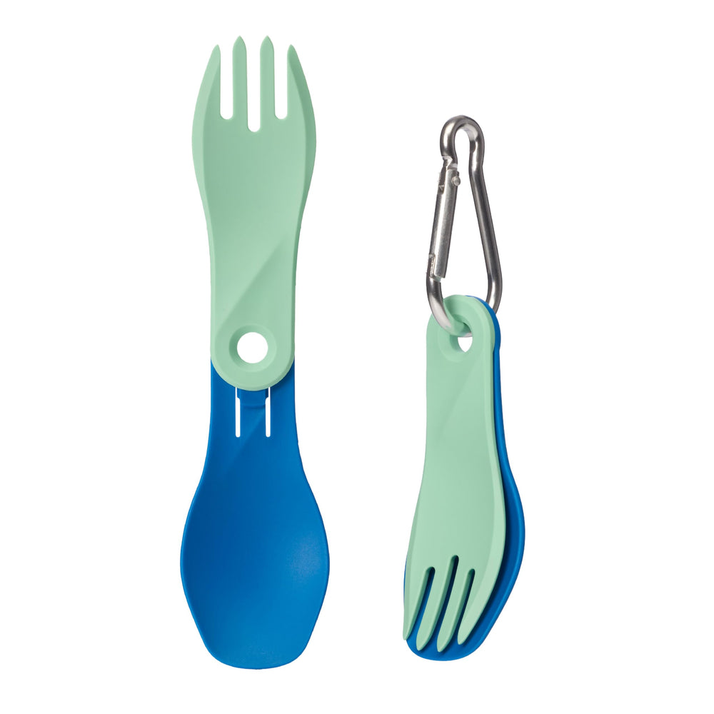 humangear GoBites Bio Spin folding-spork ideal for compact travel meals