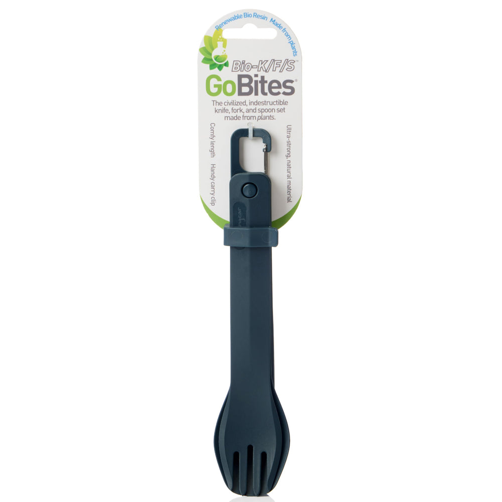 Humangear GoBites Bio Trio BPA-free utensils for safe picnics and hikes.