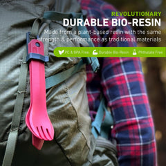 Humangear GoBites Bio Trio spoon with long design for versatile scooping.
