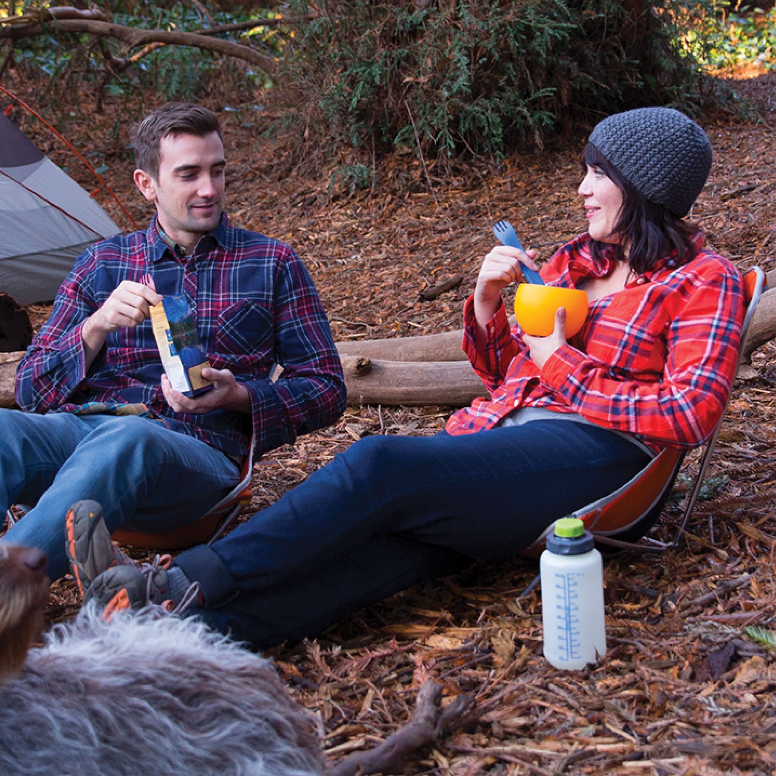 humangear GoBites Duo gray finish suits travelers seeking versatile dining