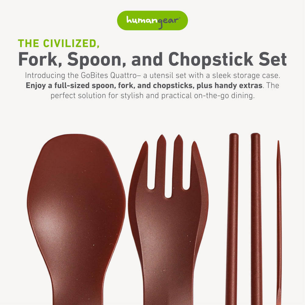Humangear Gobites Quattro spoon, deep bowl for soups on the go