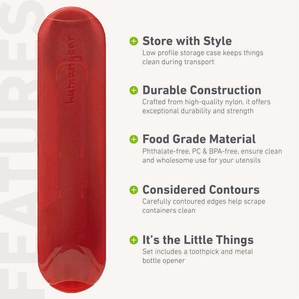 humangear GoBites Trio ergonomic-grip design enhances control during meals