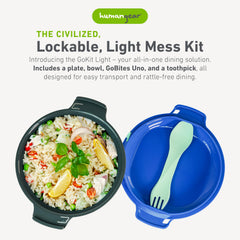 Humangear GoKit Light with GoBites Uno spork for outdoor dining
