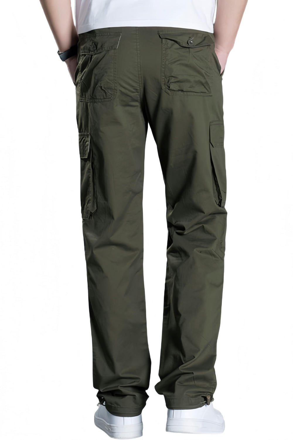 HUNGSON cargo pockets hiking pants close-up highlighting practical storage on the go