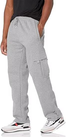 HUNGSON cargo sweatpants suitable for light outdoor hikes and travel