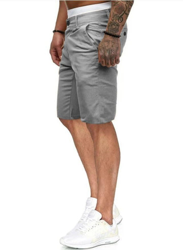 HUNGSON classic-fit shorts highlighting stretch for mobility and breathable comfort