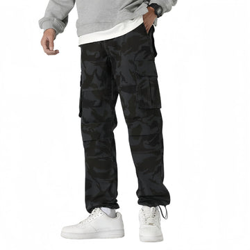 HUNGSON men's hiking pants cargo pocket layout shows practical storage for essentials.