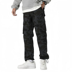 HUNGSON men's hiking pants cargo pocket layout shows practical storage for essentials.