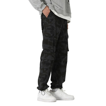 HUNGSON men's hiking pants with durable stitching supports rugged trail wear.