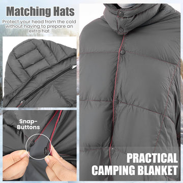HunnmingRe 650-fill down insulation delivering cozy warmth without bulk outdoors