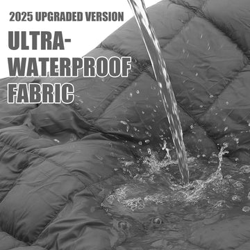 HunnmingRe waterproof coating on 20D ripstop nylon blocks light rain and dew