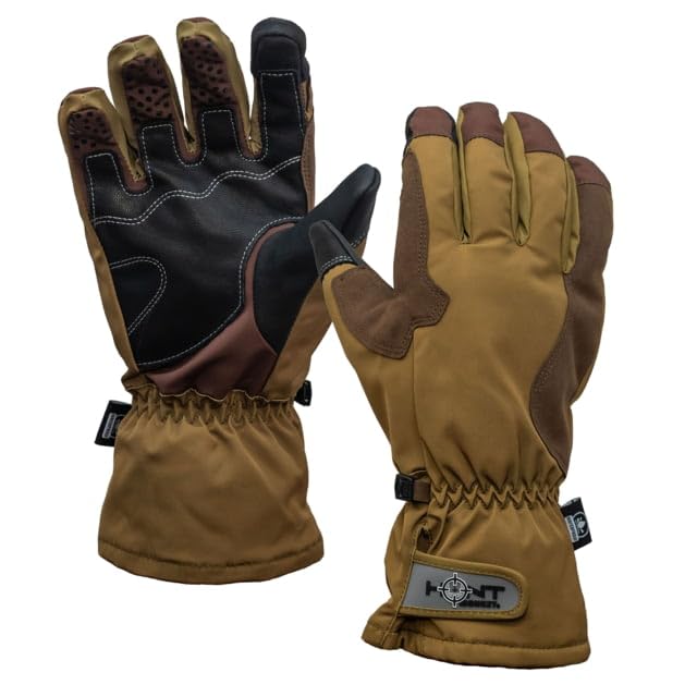 Hunt Monkey Apex Hunt Dry Tec Waterfowl Glove keeps hands dry and warm for cold marsh hunts