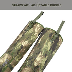 HUNTARMOR Adjustable straps and buckles ensure a custom fit for varied inseams.