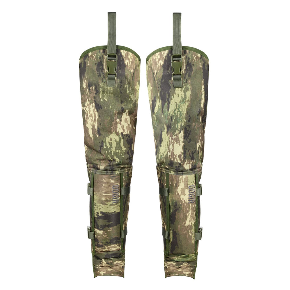 HUNTARMOR Lightweight snake chaps suit hunters, hikers, and outdoor workers.