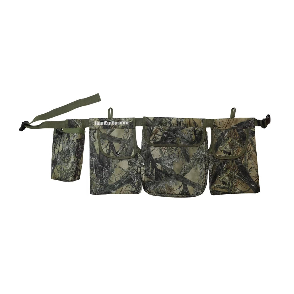 HuntEmUp Dove Belt shows the game bag pocket ready to carry retrieved doves