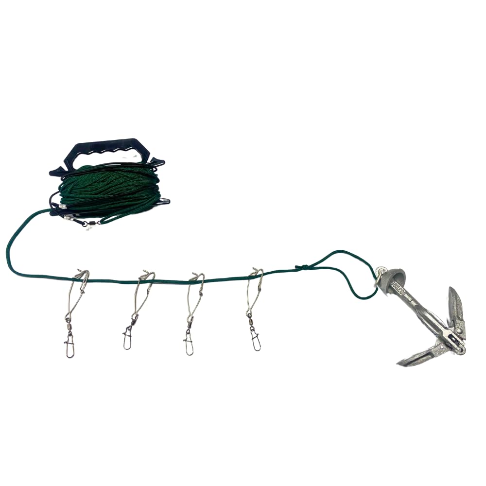 HuntEmUp ninety feet PVC cord extended for broad decoy coverage.