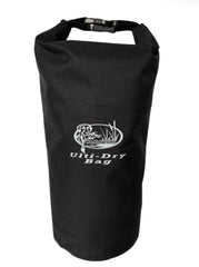 HuntEmUp Ulti-Dry Large Dry Bag with 20lb capacity for kibble and gear on adventures.