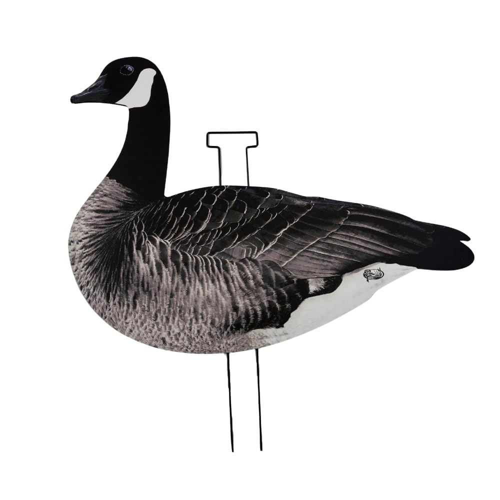 HuntEmUp rester-pose decoy helps diversify spread with varied flock behavior cues.