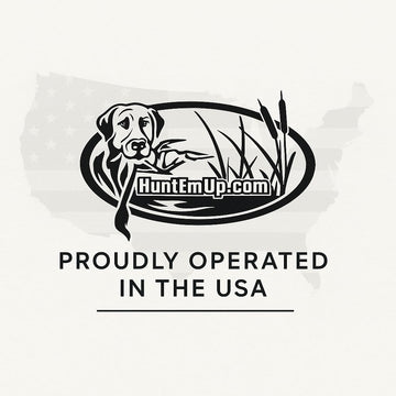 HuntEmUp weatherproof-durability image underscores rugged, long-lasting decoys for harsh environments.